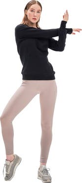 Rebody Active City Zip Slim Crewneck Sweatshirt