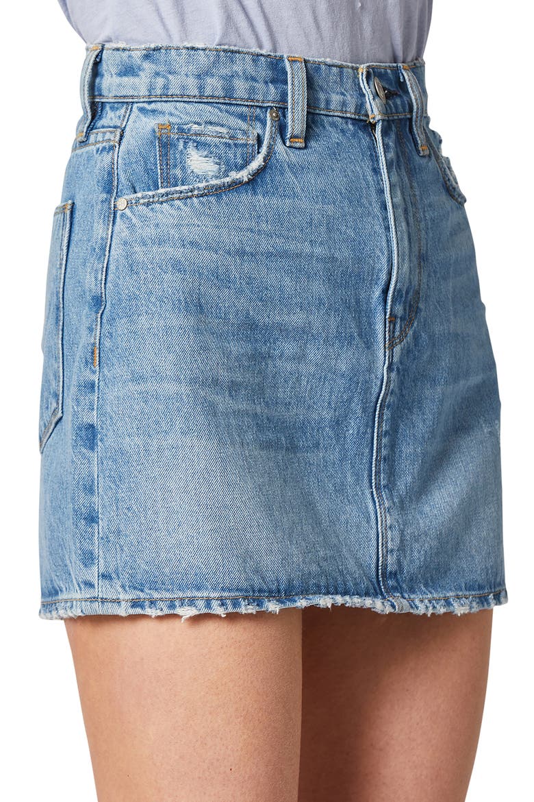 The Viper Denim Miniskirt, Alternate, color, RSON