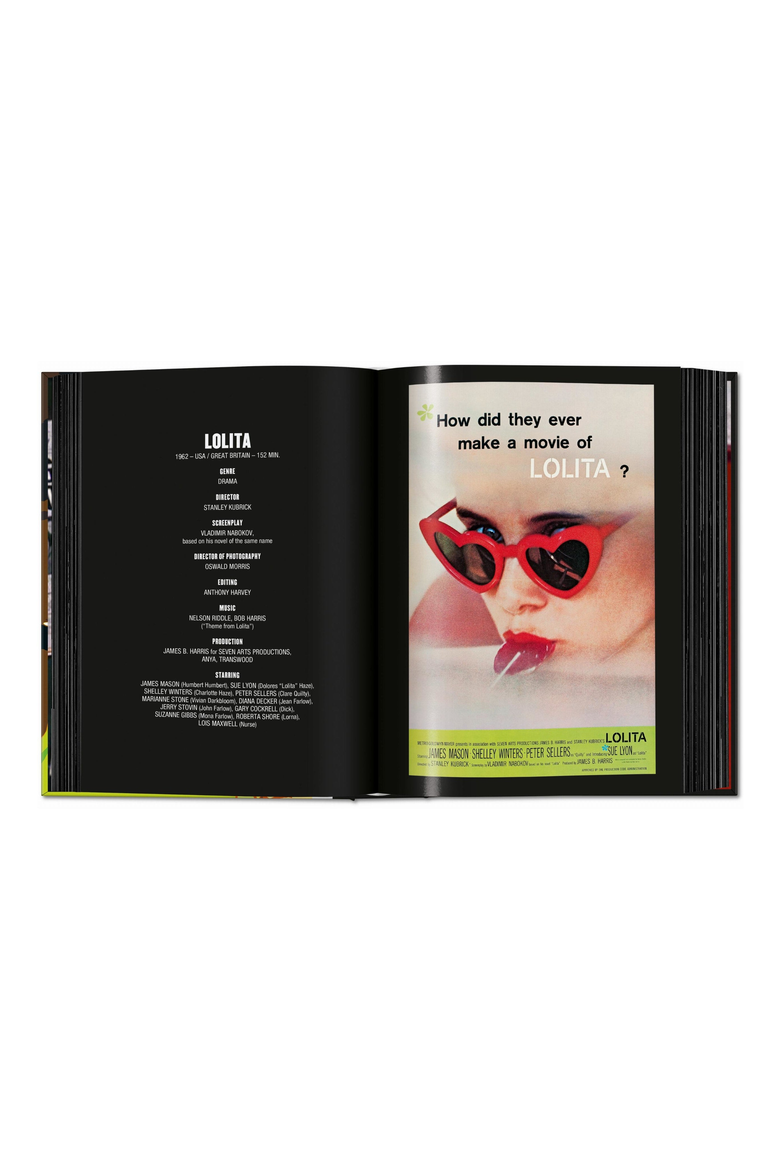 100 Movies of the 1960s Book, Alternate, color, Orange