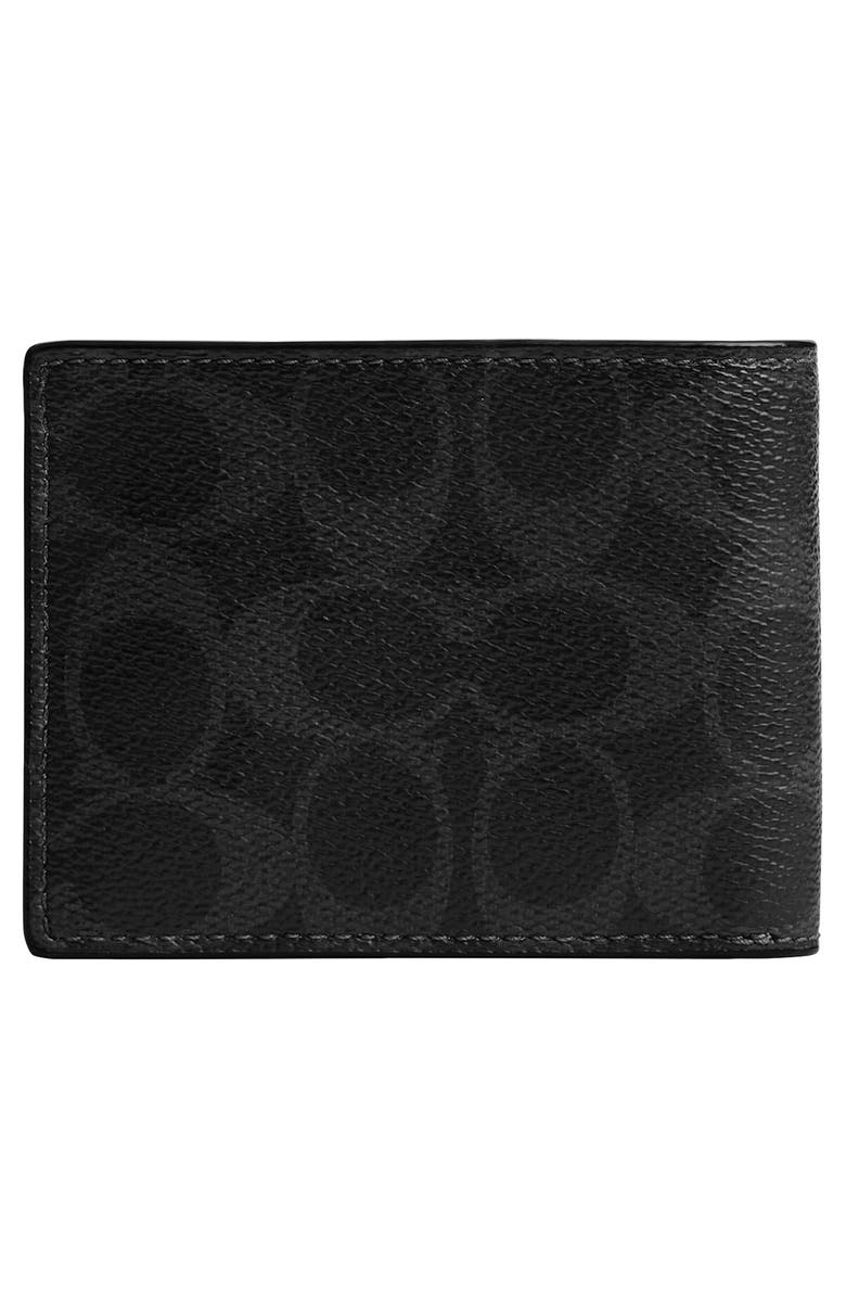 COACH Signature Billfold Wallet, Alternate, color,
