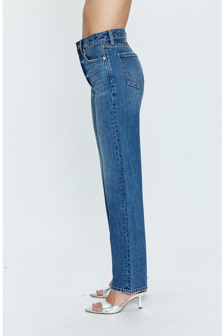 Cassie High Waist Straight Leg Jeans, Alternate, color, ILLUMINATING