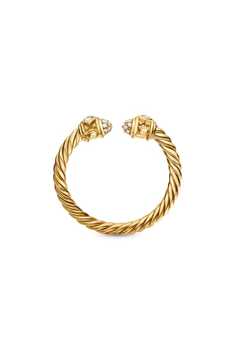 Renaissance Ring in 18K Gold with Diamonds, Alternate, color, GOLD/ DIAMOND