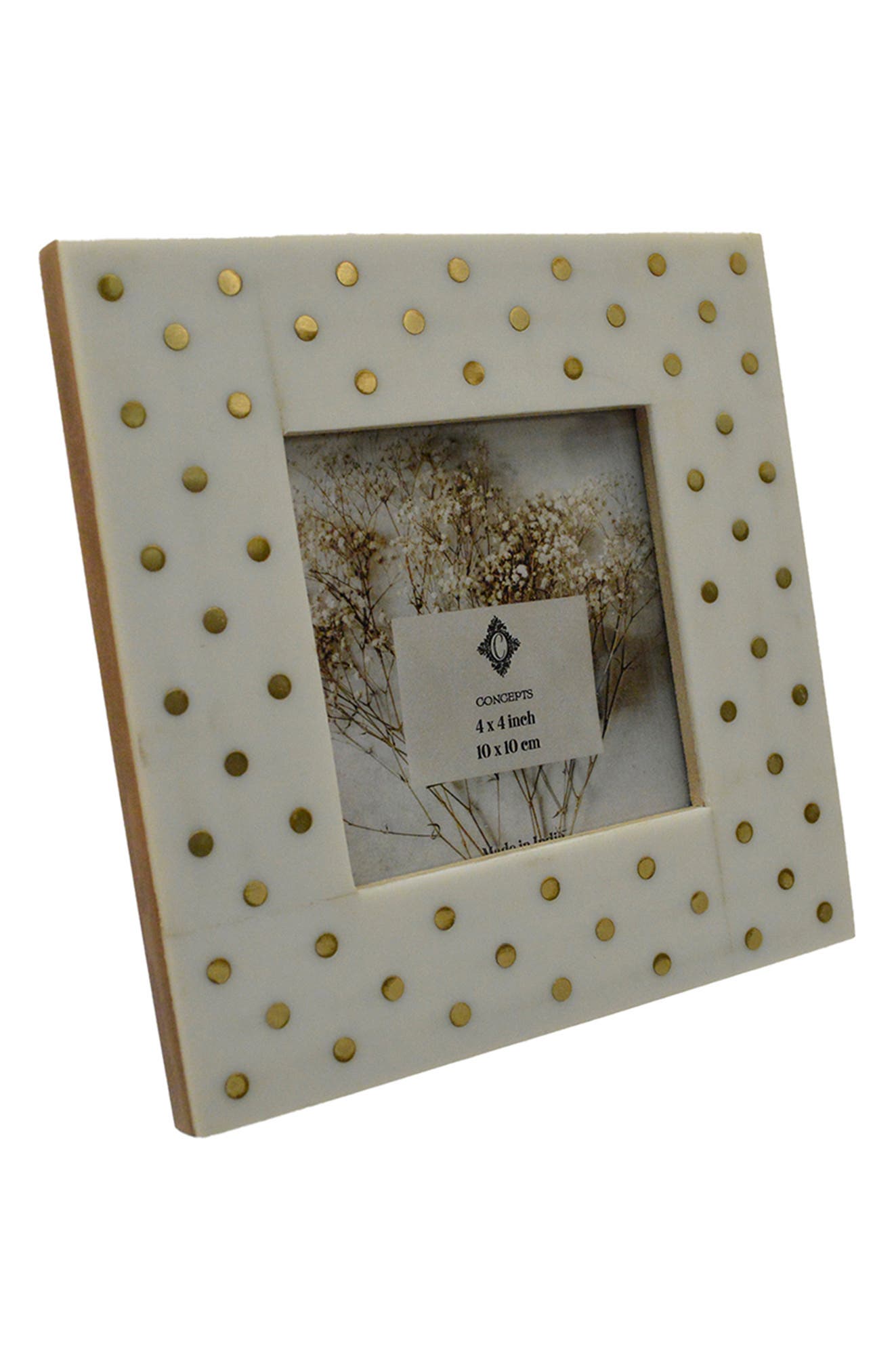 Concepts in Time Dot Brass Inlaid Resin 4