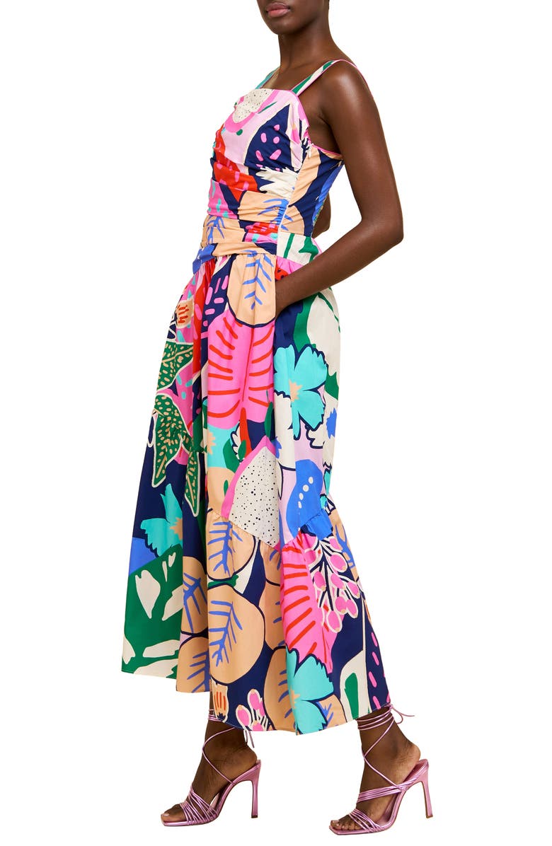 CIEBON Lillias Maxi Sundress, Alternate, color, Pink Multi