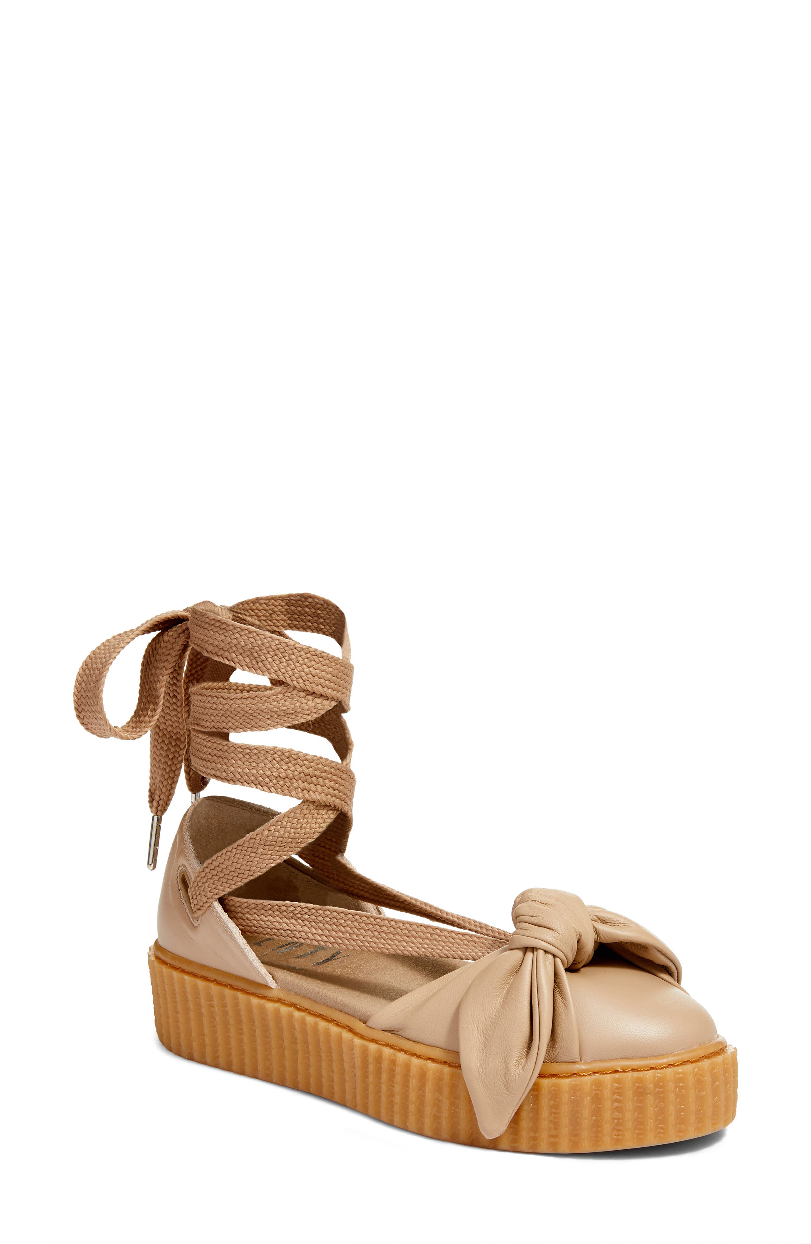 PUMA FENTY PUMA by Rihanna Bow Creeper Sandal, Alternate, color, 