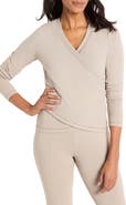 NZ ACTIVE by NIC+ZOE Luxe Stretch Ballet Wrap Top