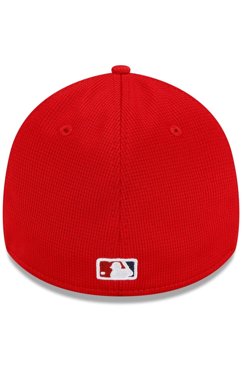 New Era Men's New Era Red Washington Nationals 2022 Clubhouse 39THIRTY Flex Hat, Alternate, color,