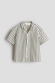 H&M Pointelle-knit Resort Shirt