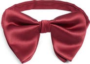CLIFTON WILSON Red Silk Butterfly Bow Tie