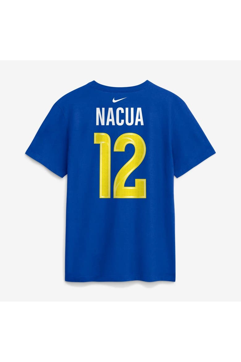 Men's Nike Puka Nacua Royal Los Angeles Rams Name & Number T-Shirt, Alternate, color, Royal