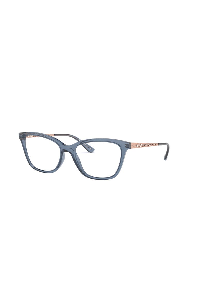 51mm Square optical glasses, Main, color, Blue