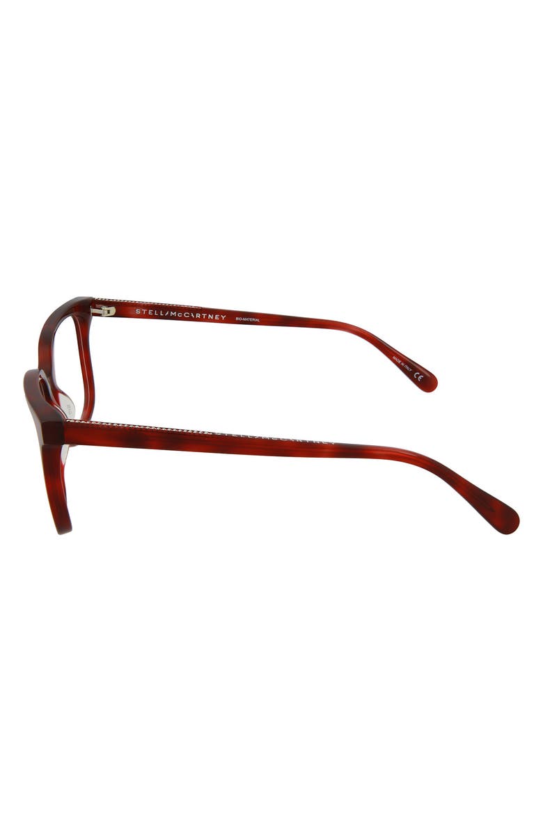 Stella McCartney 52mm Square Optical Frames, Alternate, color,