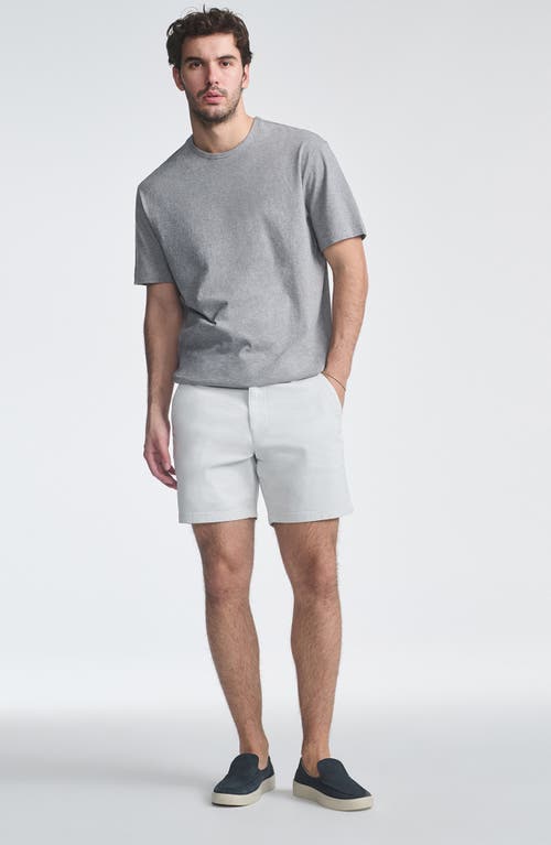 Mavi Jeans Nate Athletic Fit Chino Shorts In Ivory Athletic