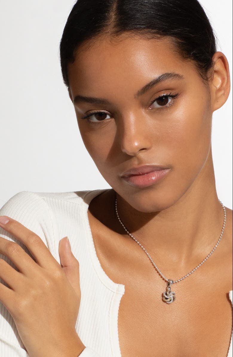 LAGOS Love Knot Pendant Necklace, Alternate, color, 