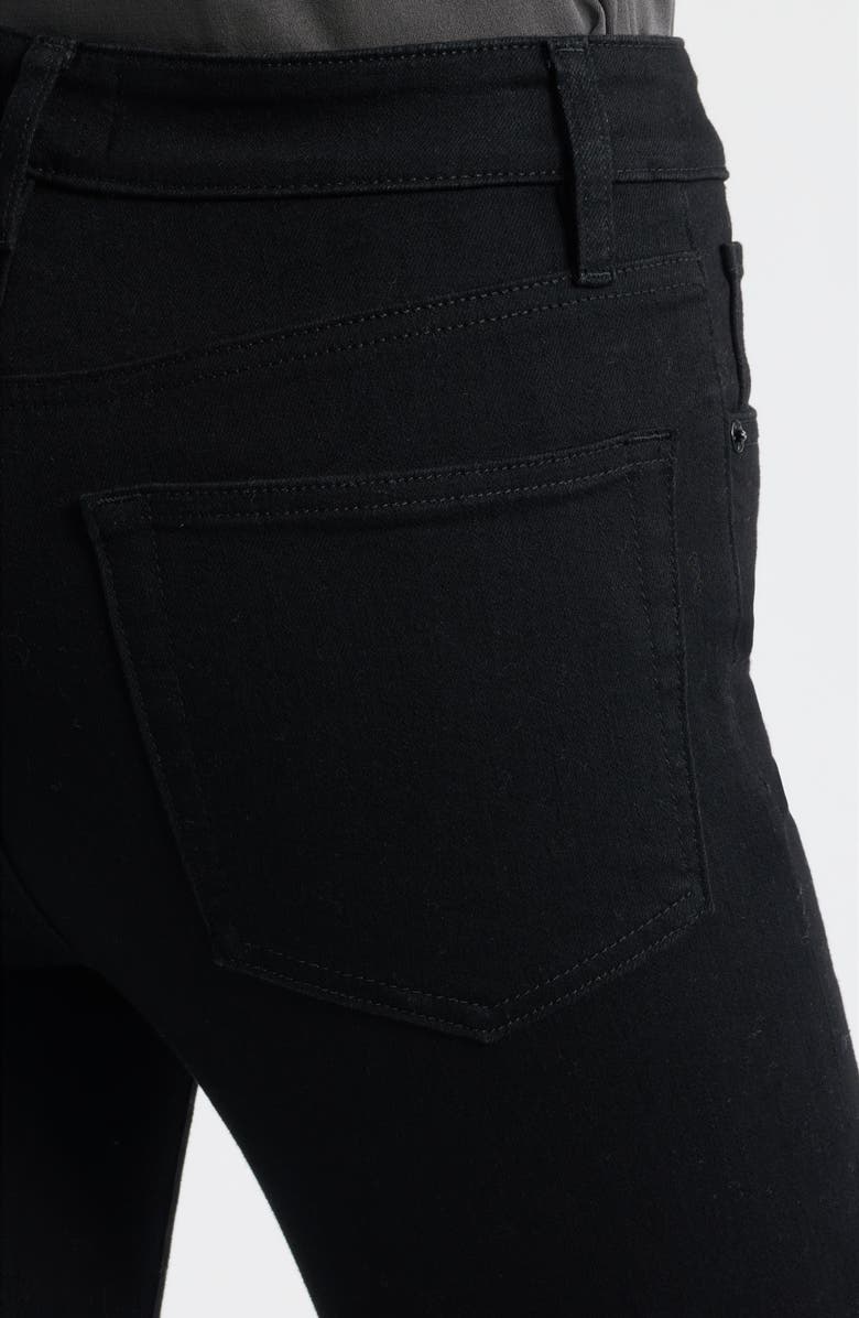 FRAME The Reboot High Waist Ankle Bootcut Jeans, Alternate, color, Black