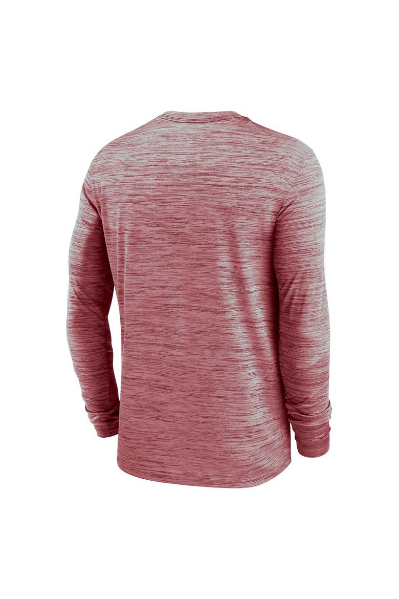 Men's Nike  Cardinal Arizona Cardinals Sideline Team Velocity Performance Long Sleeve T-Shirt, Alternate, color, Cardinal
