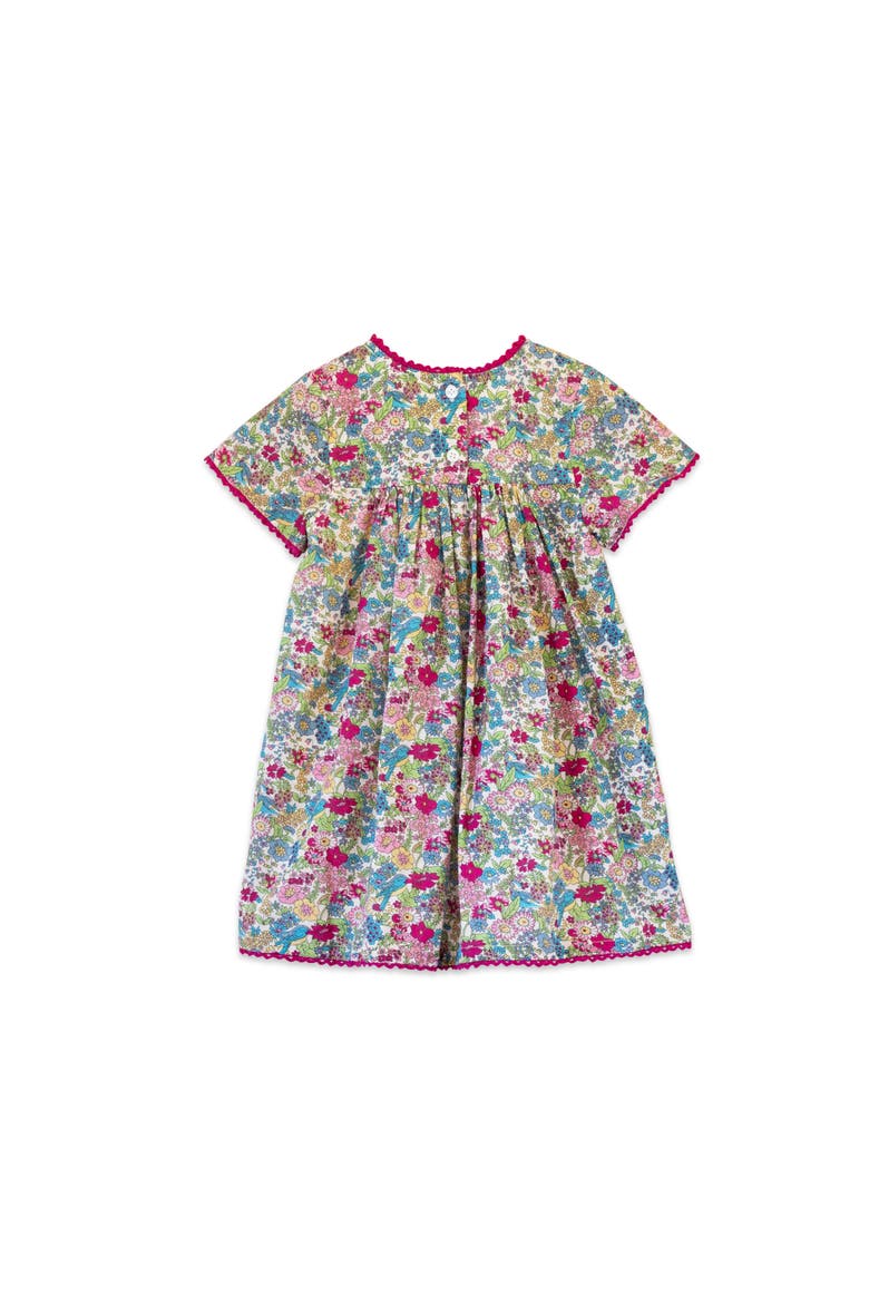 Amy dress with Lace trim, Alternate, color, Dark Pink