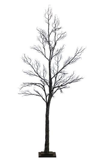 Nearly Natural 6ft Prelit Halloween Minimalist Twig Tree In Black