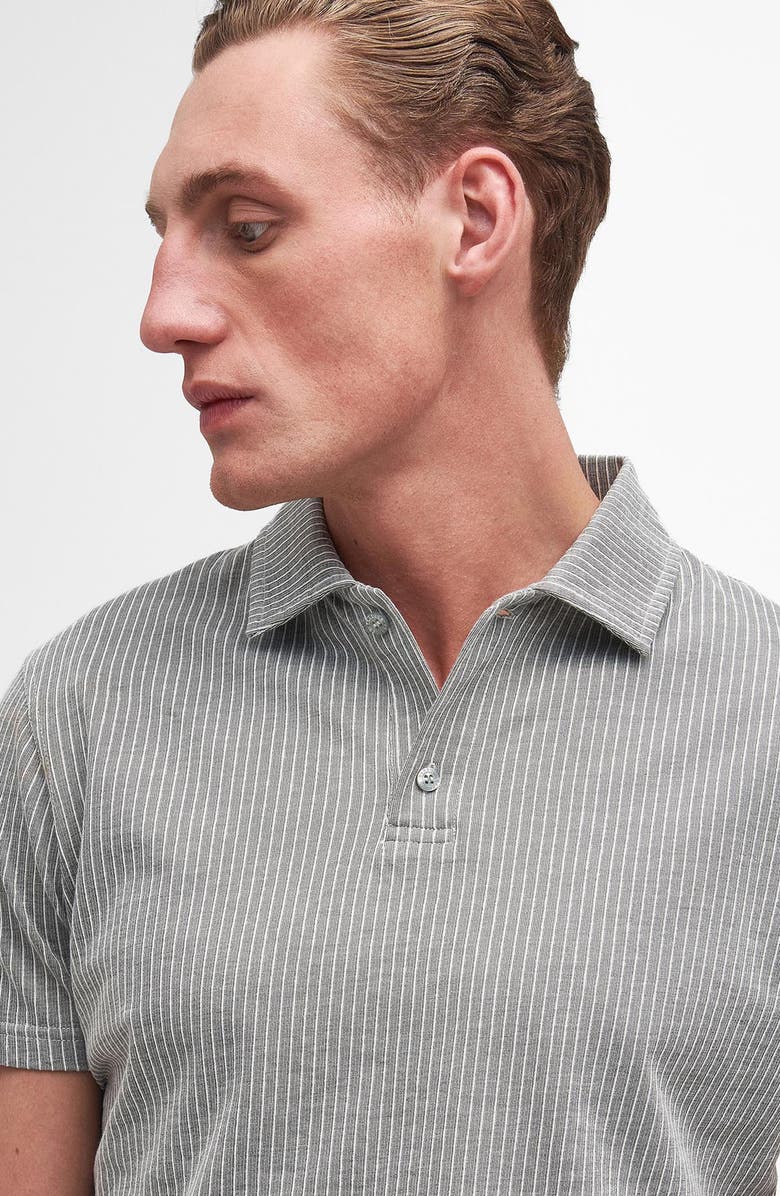 Barbour Tickhill Stripe Polo, Alternate, color, Rainy Day