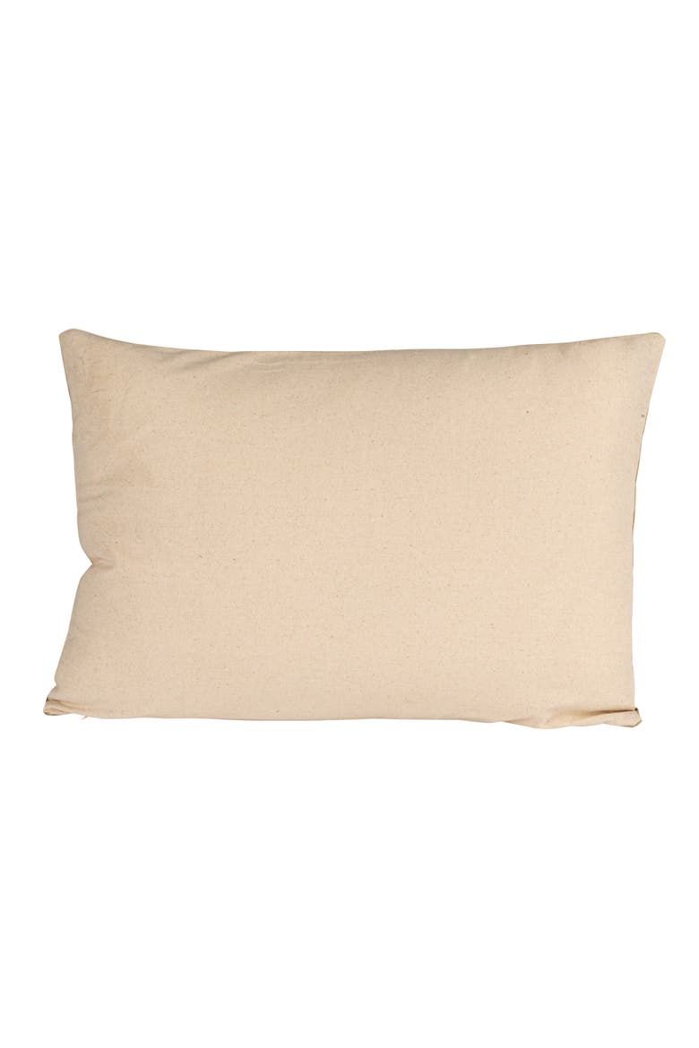 Aureate Sands Velvet Lumbar Pillow, Gold and Sand, Alternate, color, Tan