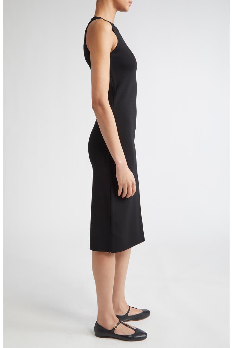 Pirenei Racerback Dress, Alternate, color, BLACK