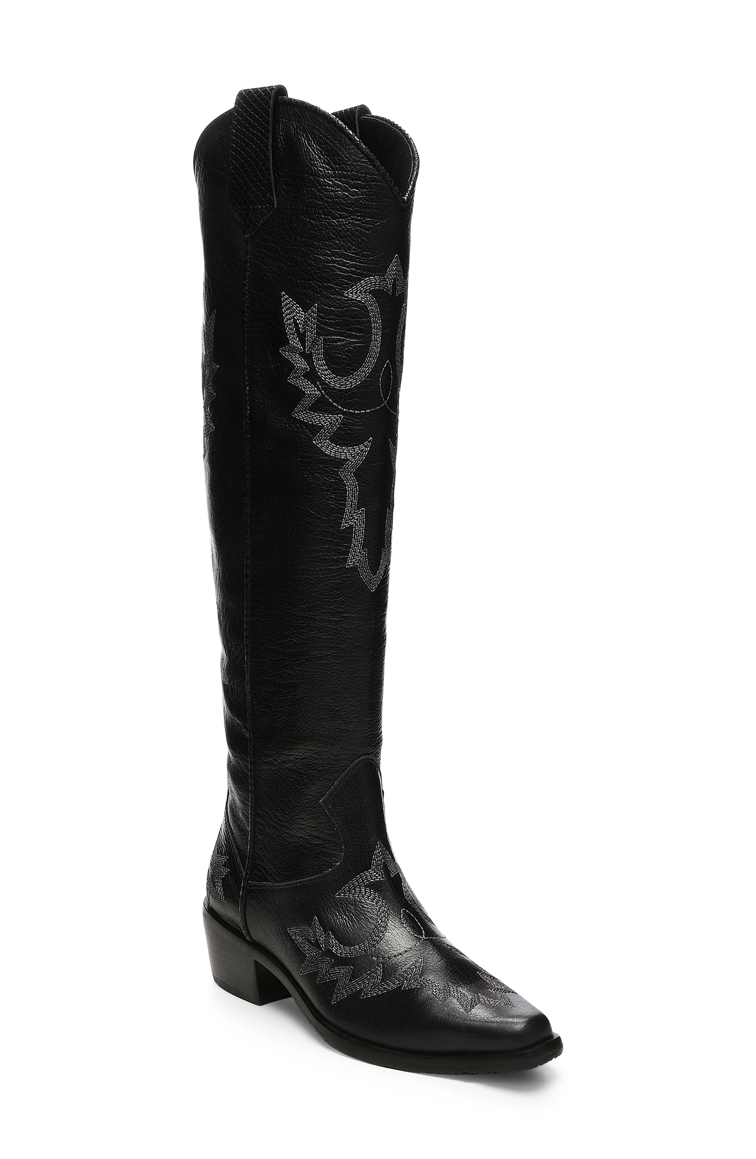 Donald Pliner Marina Over the Knee Western Boot, Main, color, 