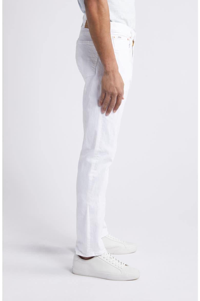 Varick Slim Straight Leg Jeans, Alternate, color, HUDSON WHITE