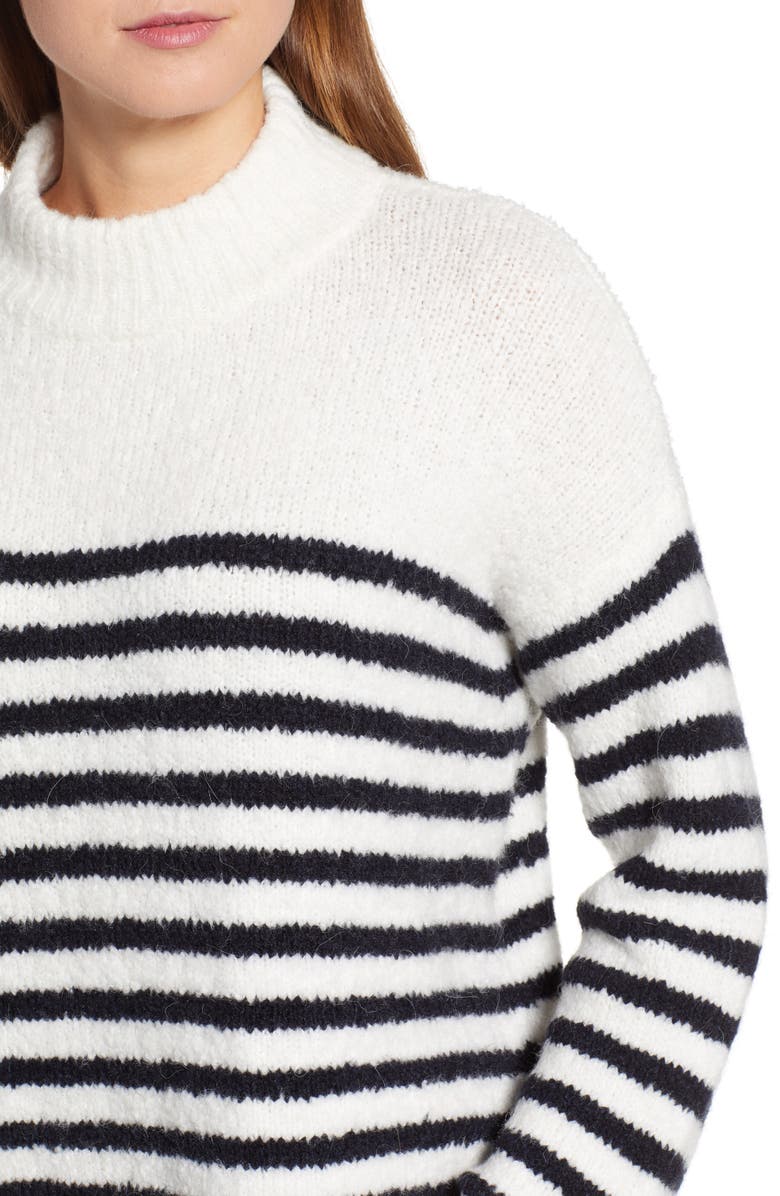 Lou & Grey Charlie Stripe Sweater, Alternate, color, 