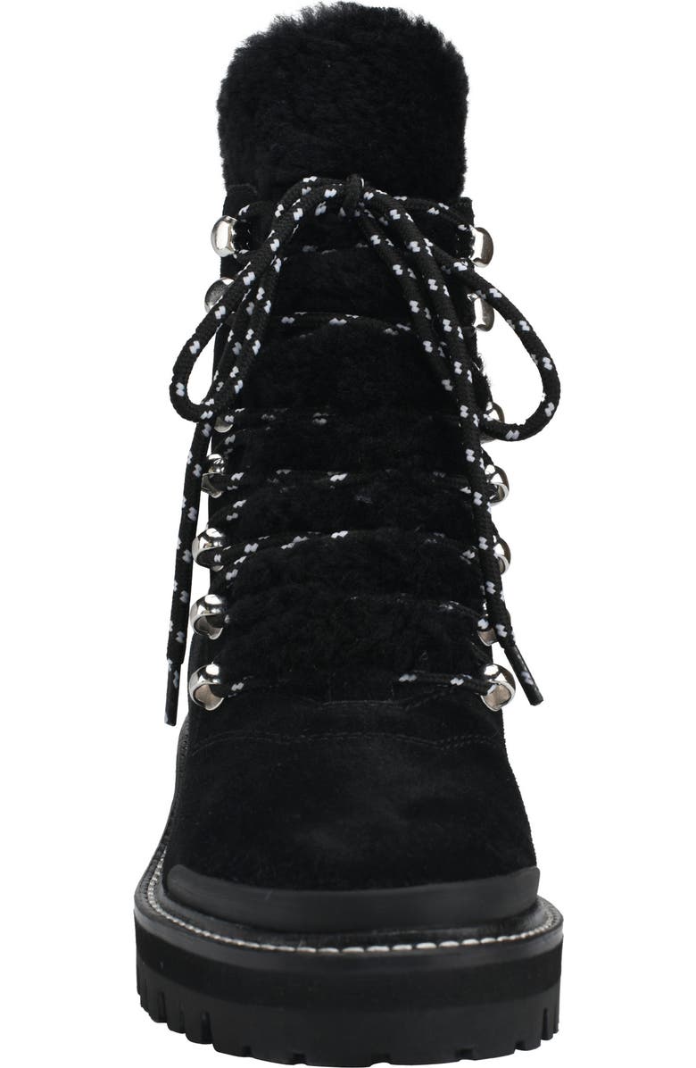 Marc Fisher LTD Izzie Genuine Shearling Lug Sole Boot, Alternate, color,