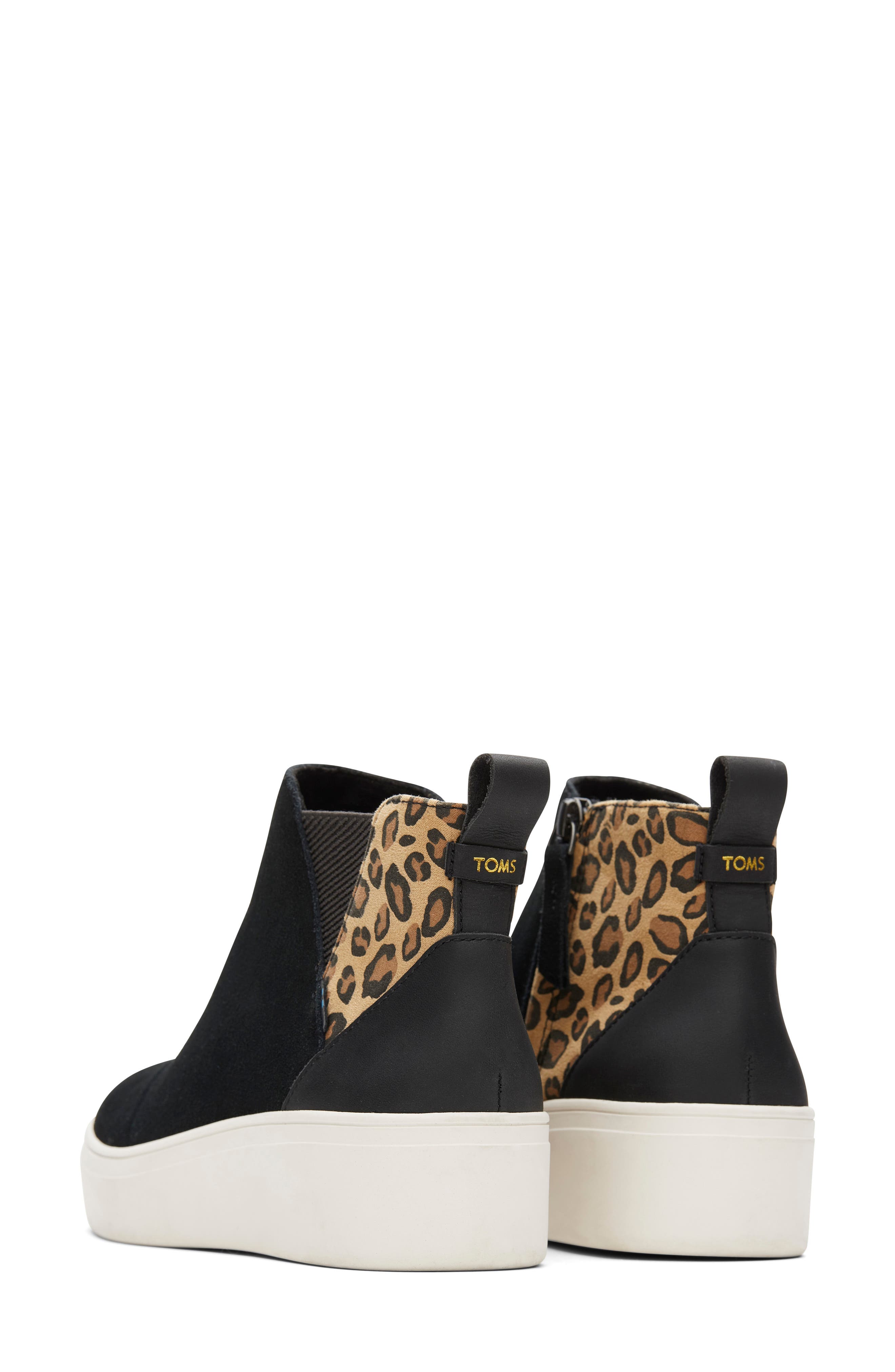 TOMS Chelsea Wedge Sneaker Boot, Alternate, color, 