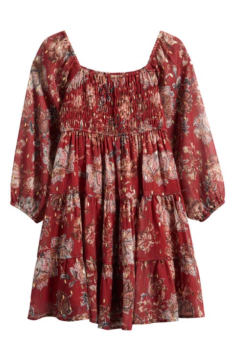 Kids' Smocked Babydoll Dress (Big Girl)