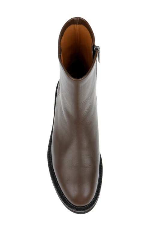 Clergerie Clover Leather Chelsea Boots In Brown