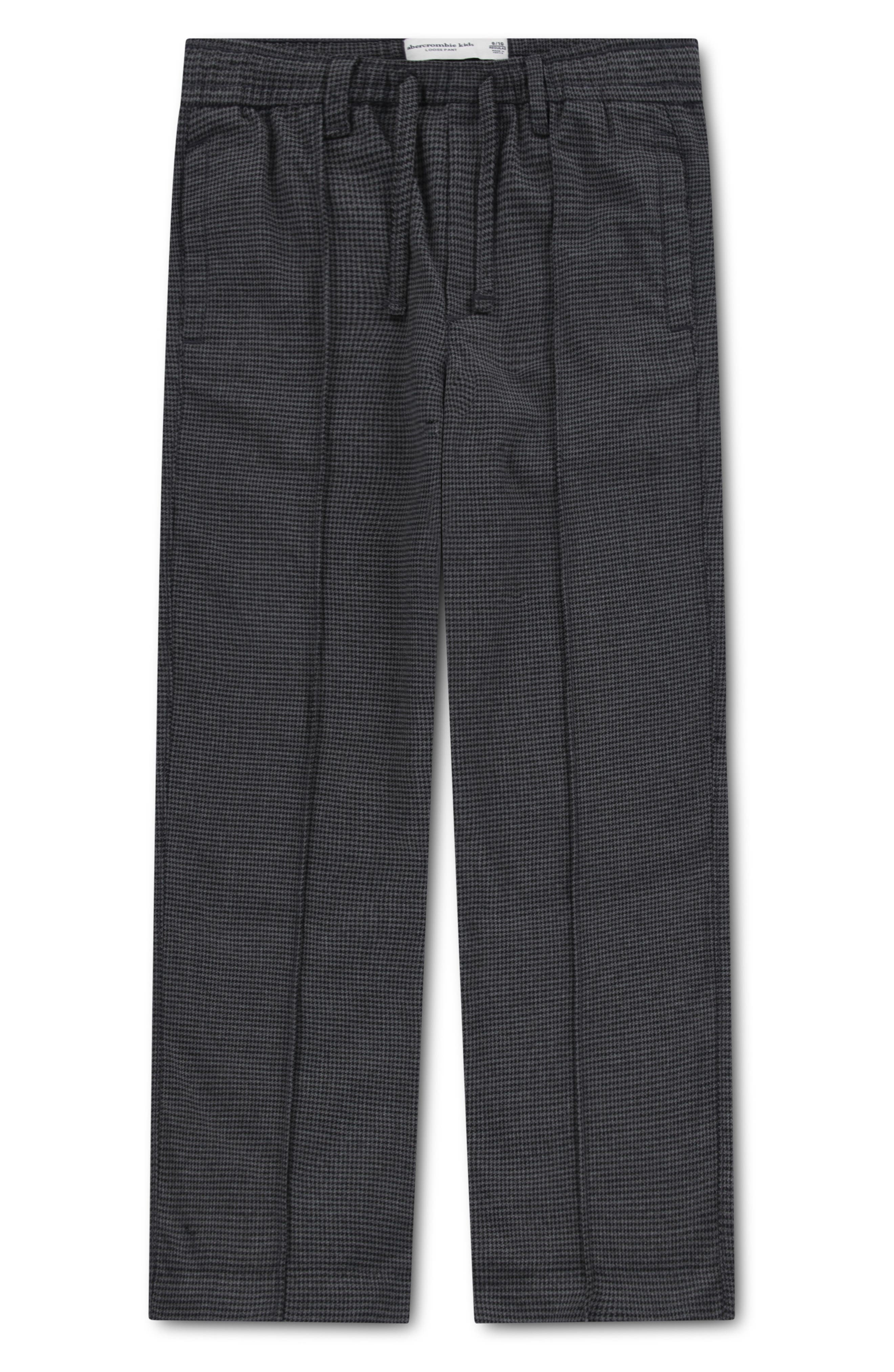abercrombie kids Kids' Loose Stretch Twill Drawstring Pants