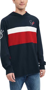 Tommy Hilfiger Men's Tommy Hilfiger Navy Houston Texans Morgan Long Sleeve Hoodie T-Shirt