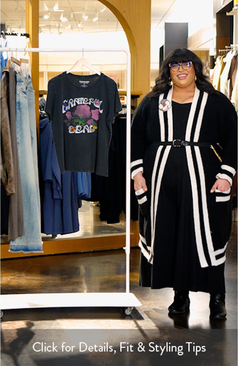 Grateful Dead Rose Bears Class Cotton Graphic T-Shirt, sales video thumbnail