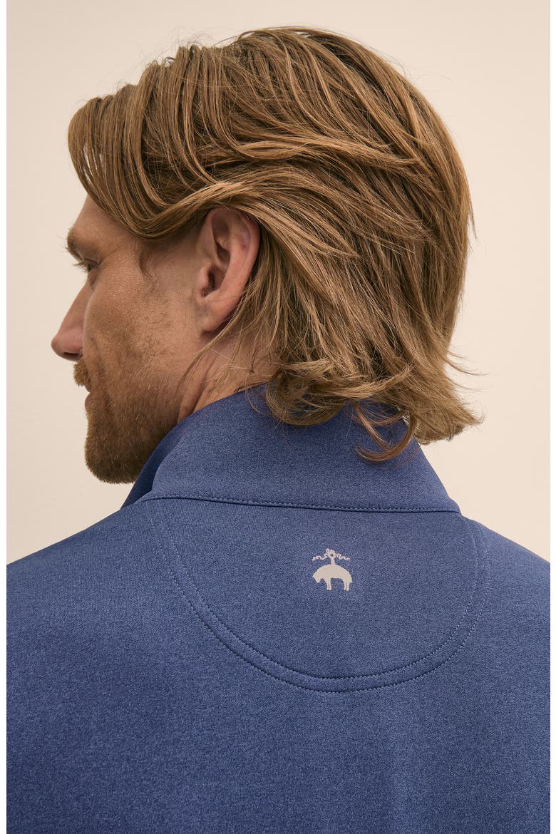 Performance Knit Full Zip Vest, Alternate, color, CHAMBRAY BLUE HEATHER