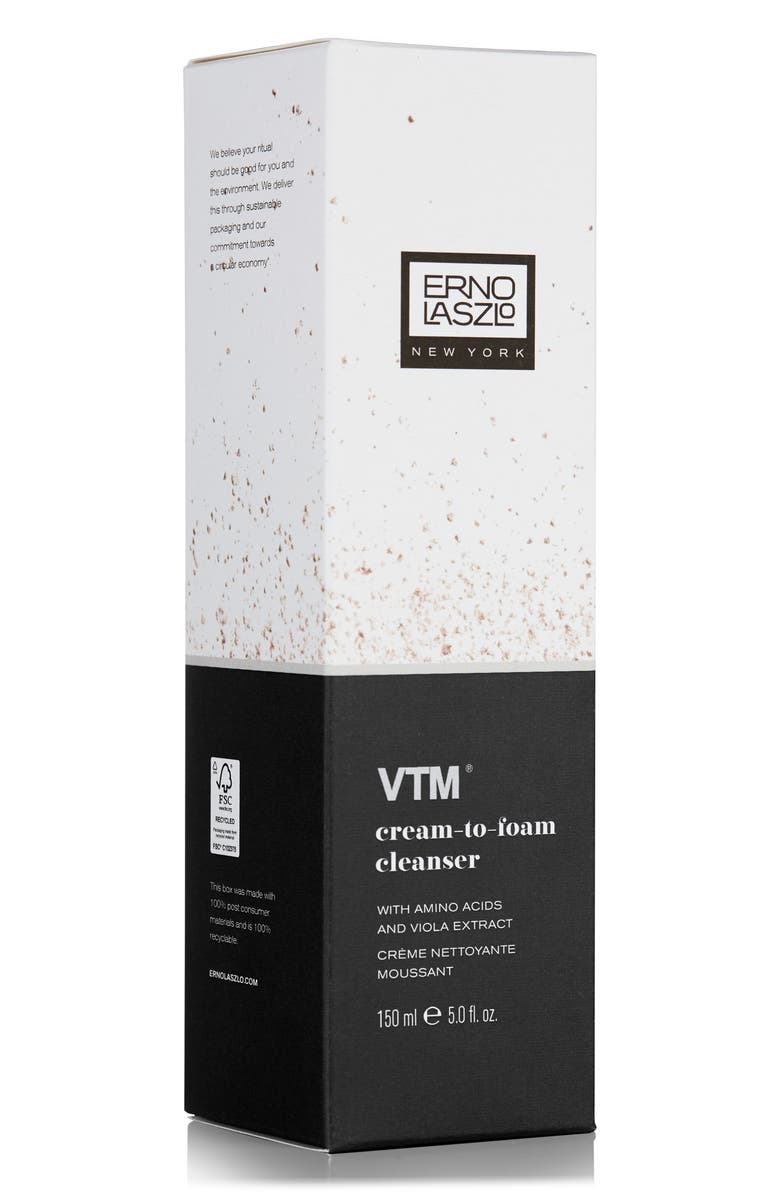 Erno Laszlo VTM Cream-to-Foam Cleanser, Alternate, color, 