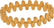 AKALIA Waterproof 18K Gold Plated Dot Round Bracelet