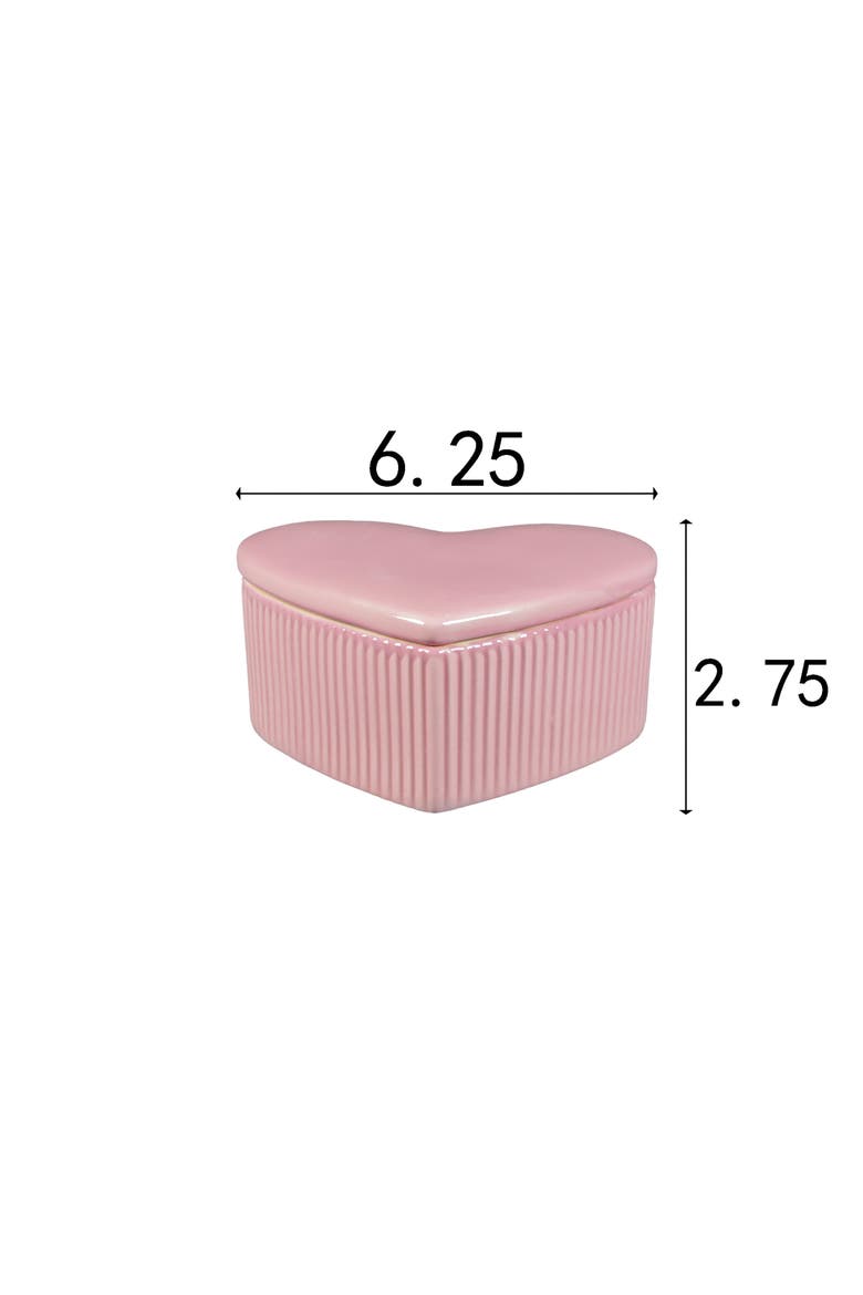 Vanilla Cloud Heart Candle, Alternate, color, PINK