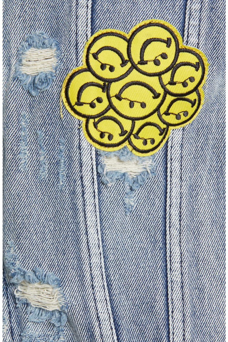 Denim Jacket, Alternate, color, GRAFFITI