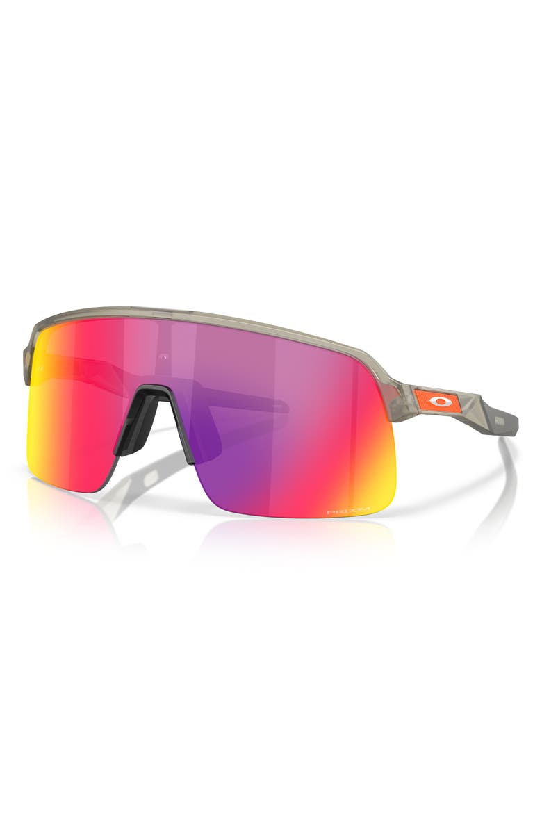 Oakley Sutro Lite 133mm Prizm<sup>™</sup> Polarized Wrap Shield Sunglasses, Alternate, color, Grey