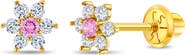 In Season Jewelry 14k Flower Cluster Earrings
