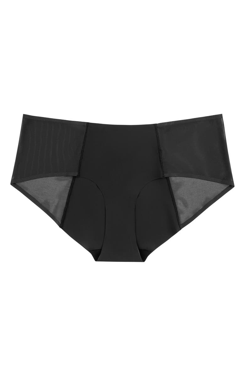 Uwila Warrior Soft Seamless Briefs with Mesh, Alternate, color, Tap Shoe Black