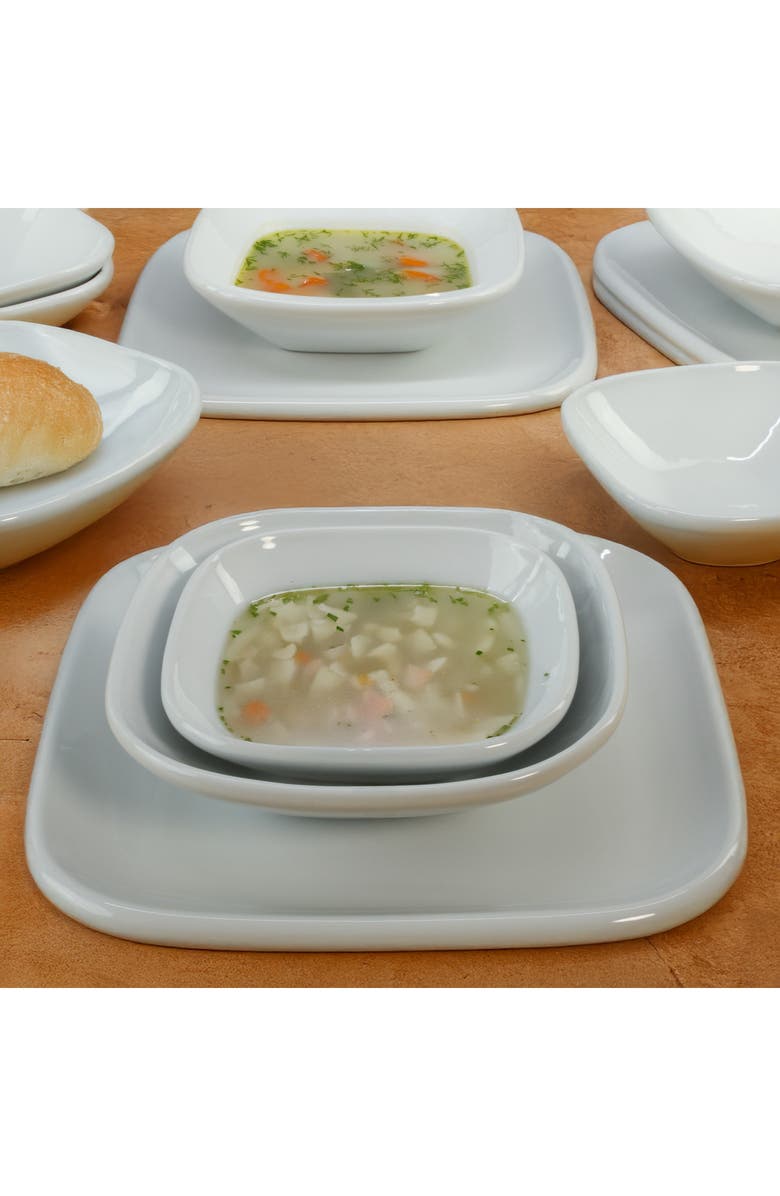 BIA Cordon Bleu 12-Piece Assorted Impulse Dinnerware Set, Alternate, color, White