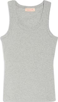 Papinelle Ribbed Shelf Bra Tank