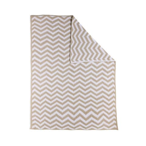 Chenille Knitted Blanket
