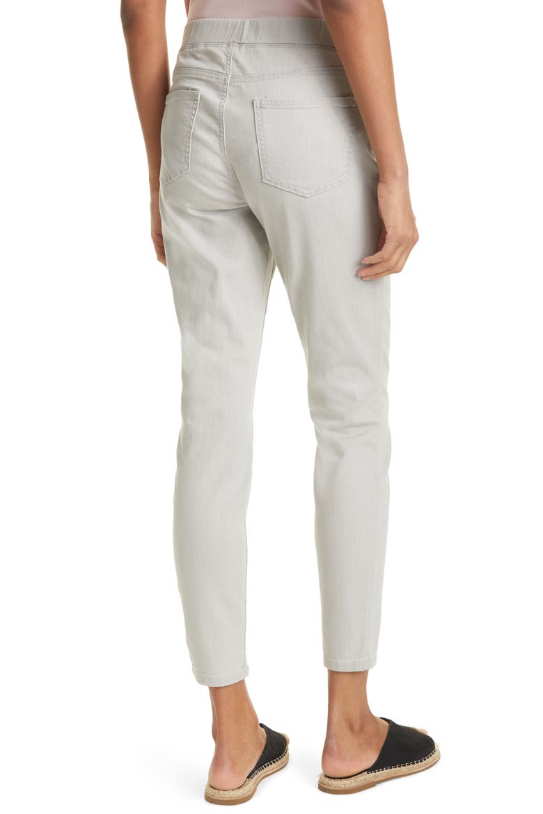 Stretch Denim Leggings, Alternate, color, CEMENT