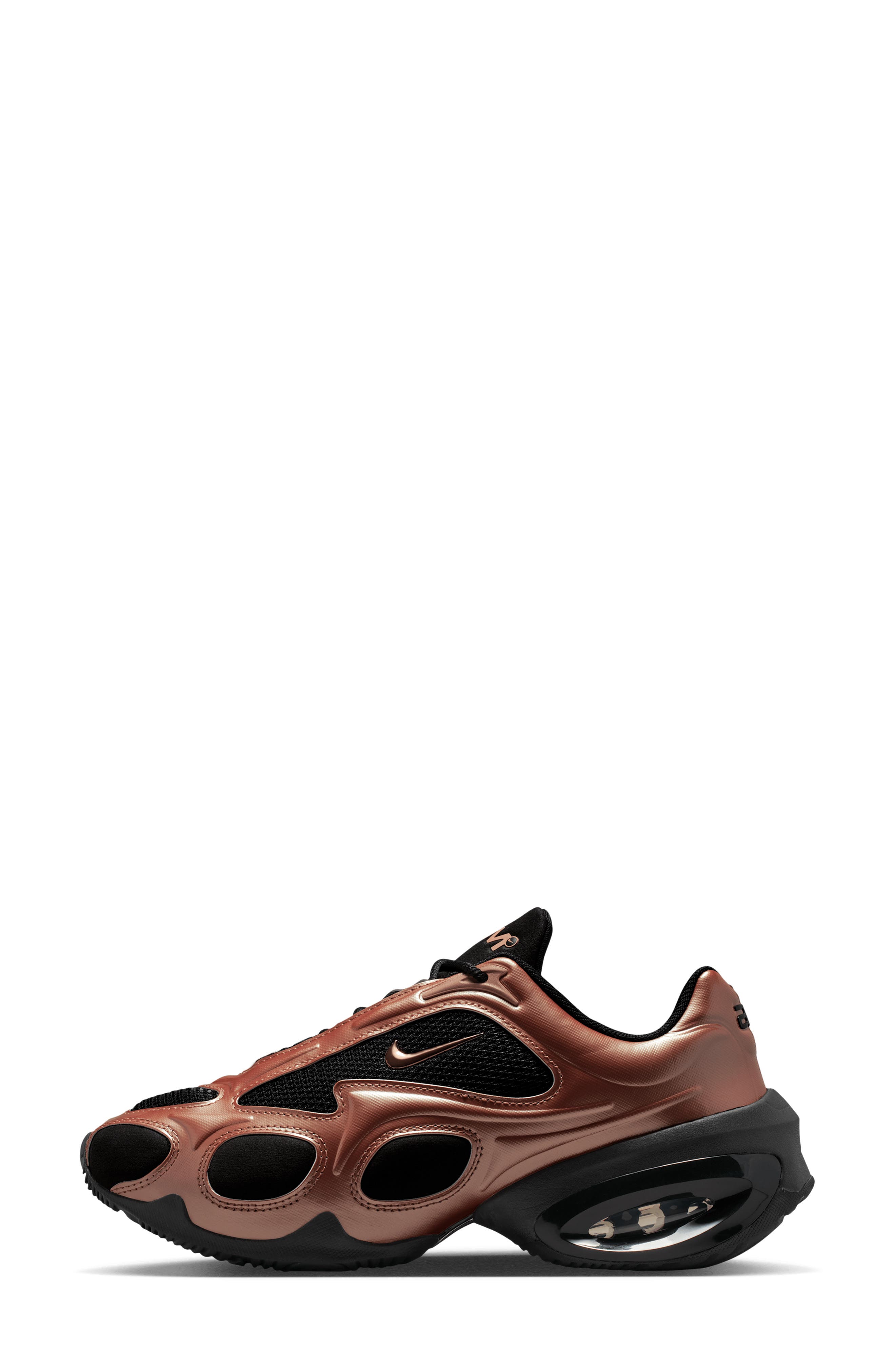 Nike Air Max Muse Sneaker, Alternate, color, Black/ Rose Gold
