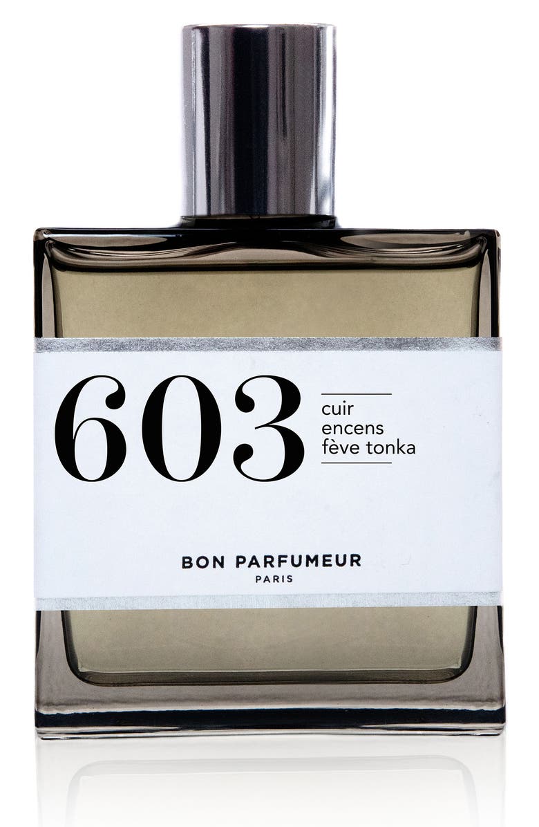 Bon Parfumeur 603 Leather, Incense & Tonka Eau de Parfum, Main, color, 
