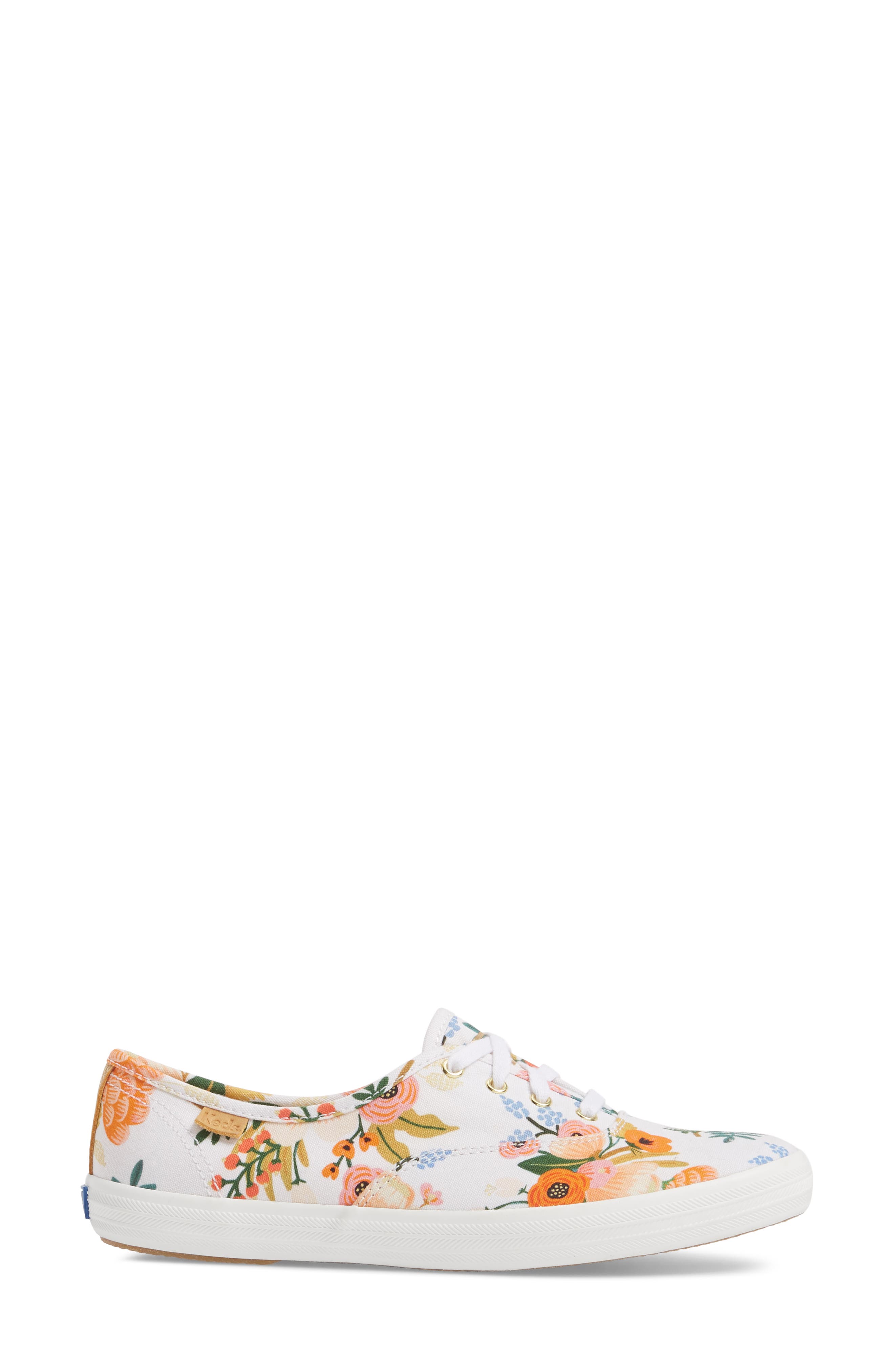 Keds<sup>®</sup> x Rifle Paper Co. Champion Floral Print Sneaker, Alternate, color, 